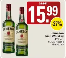 WEZ Jameson Irish Whiskey Angebot