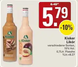 WEZ Kisker Likör Angebot