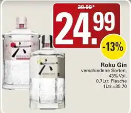 WEZ Roku Gin Angebot