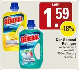 WEZ Der General Reiniger Angebot