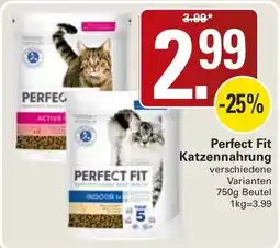 WEZ Perfect Fit Katzenfutter Angebot