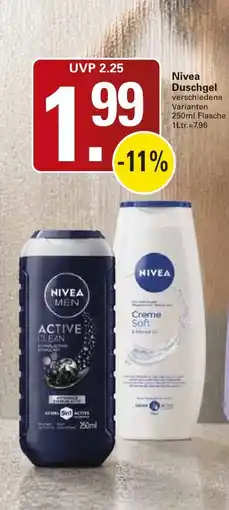 WEZ Nivea Duschgel Angebot