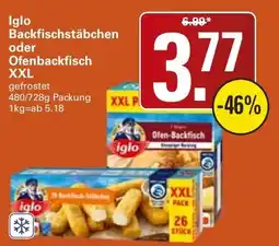 WEZ Iglo Backfischstäbchen Angebot