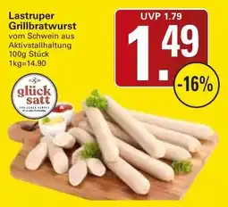 WEZ Lastruper Grillbratwurst Angebot