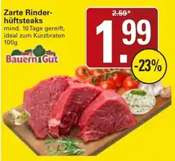WEZ Zarte Rinderhüftsteaks BauernGut Angebot