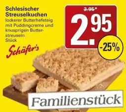 WEZ Schäfer's Schlesischer Streuselkuchen Angebot