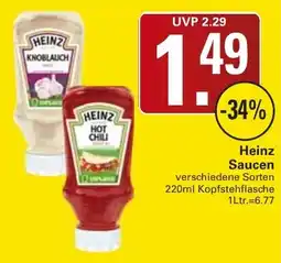 WEZ Heinz Saucen Angebot