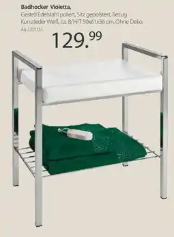 Zurbrüggen Badhocker Violetta, Angebot