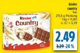 diska Kinder Country Angebot
