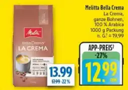 diska Melitta Bella Crema La Crema Angebot