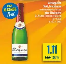 diska Rotkäppchen Sekt, Fruchtsecco Angebot