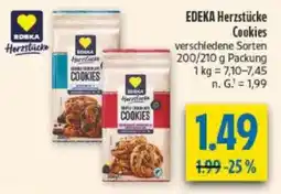 diska EDEKA Herzstücke Cookies Angebot