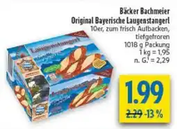 diska Bäcker Bachmeier Original Bayerische Laugenstangerl Angebot