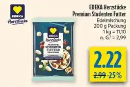 diska EDEKA Herzstücke Premium Studenten Futter Angebot