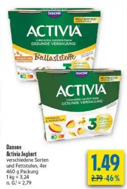 diska Danone Activia Joghurt Angebot