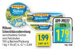diska Milkana Schmelzkäsezubereitung Angebot