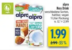 diska alpro Nuss Drink Angebot