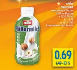diska müller Müllermilch Angebot
