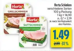 diska Herta Schinken Angebot
