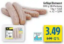 diska Geflügel Bratwurst Angebot
