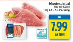 diska Schweineschnitzel aus der Keule Angebot