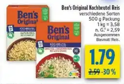 diska Ben's Original Kochbeutel Reis Angebot