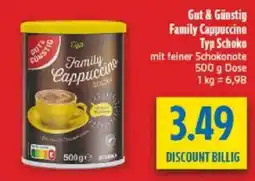 diska Family Cappuccino Typ Schoko Angebot