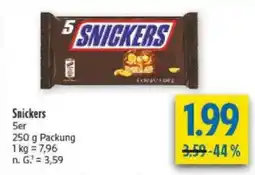 diska Snickers Angebot