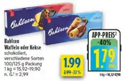 diska Bahlsen Waffeln oder Kekse schokoliert Angebot