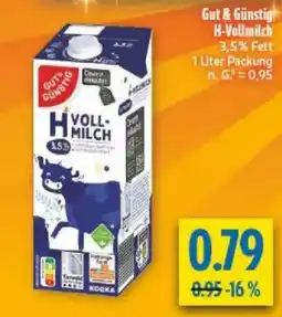 diska Gut & Günstig H-Vollmilch Angebot