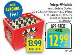 diska Erdinger Weissbräu Angebot