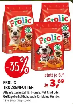 Zookauf Frolic Trockenfutter Angebot