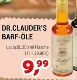 Zookauf Dr.clauder's barf-öle Angebot