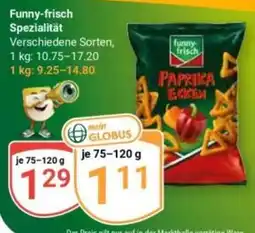 Globus Funny-frisch Paprika Ecken Angebot