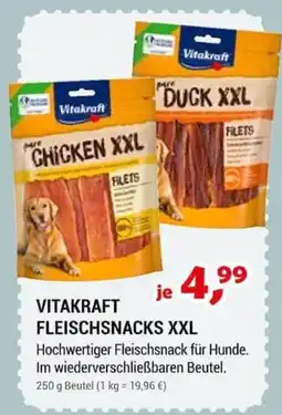 Zookauf VITAKRAFT FLEISCHSNACKS XXL Angebot