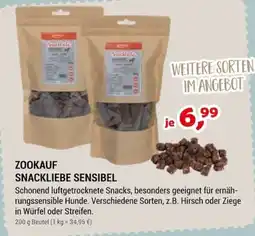 Zookauf ZOOKAUF SNACKLIEBE SENSIBEL Angebot