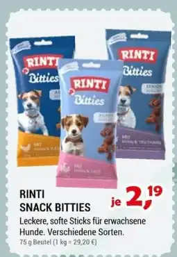 Zookauf RINTI SNACK BITTIES Angebot