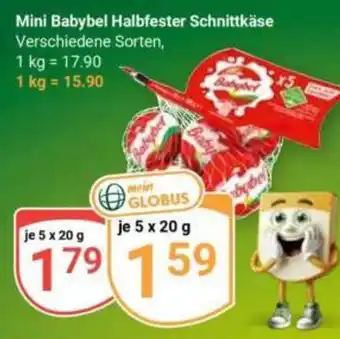 Globus Mini Babybel Halbfester Schnittkäse Angebot