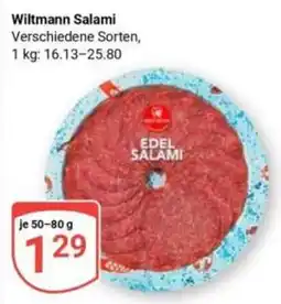 Globus Wiltmann Salami Angebot