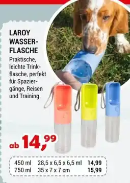Zookauf LAROY WASSER-FLASCHE Angebot