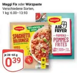 Globus Maggi Fix SPAGHETTI BOLOGNESE Angebot