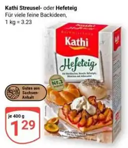 Globus Kathi Streusel- oder Hefeteig Angebot