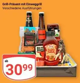 Globus Grill-Präsent mit Einweggrill Angebot