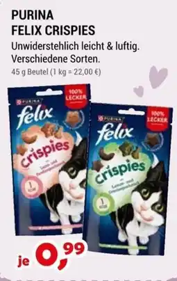 Zookauf PURINA FELIX CRISPIES Angebot
