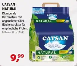 Zookauf CATSAN NATURAL Klumpende Katzenstreu Angebot