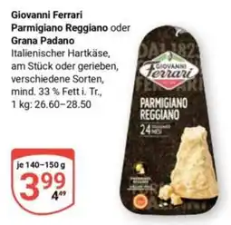 Globus Giovanni Ferrari Parmigiano Reggiano Angebot