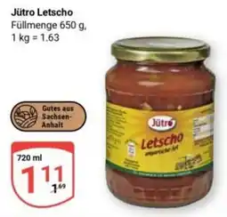 Globus Jütro Letscho Angebot