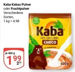 Globus Kaba Kakao Pulver Angebot