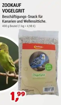 Zookauf Zookauf Vogelgrit Angebot