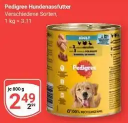 Globus Pedigree Hundenassfutter Angebot